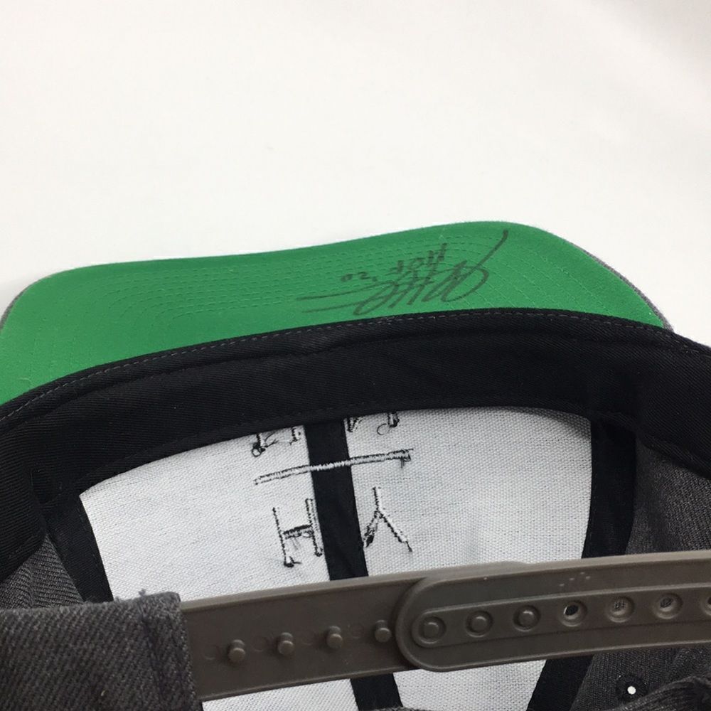 Steve Hutchinson signed hat baseball cap. Yupoong SnapBack Gray and black. - Picture 11 of 16
